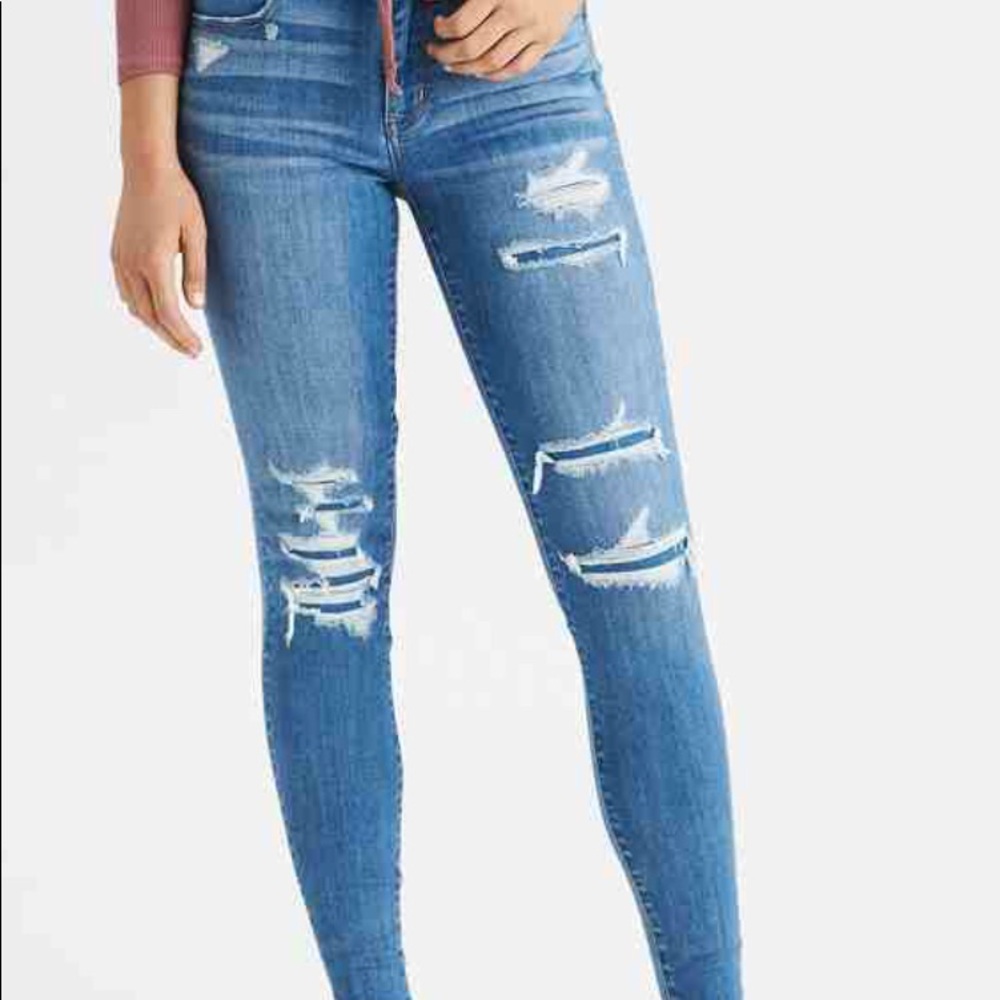 American Eagle Denim X High Waisted Jeggings